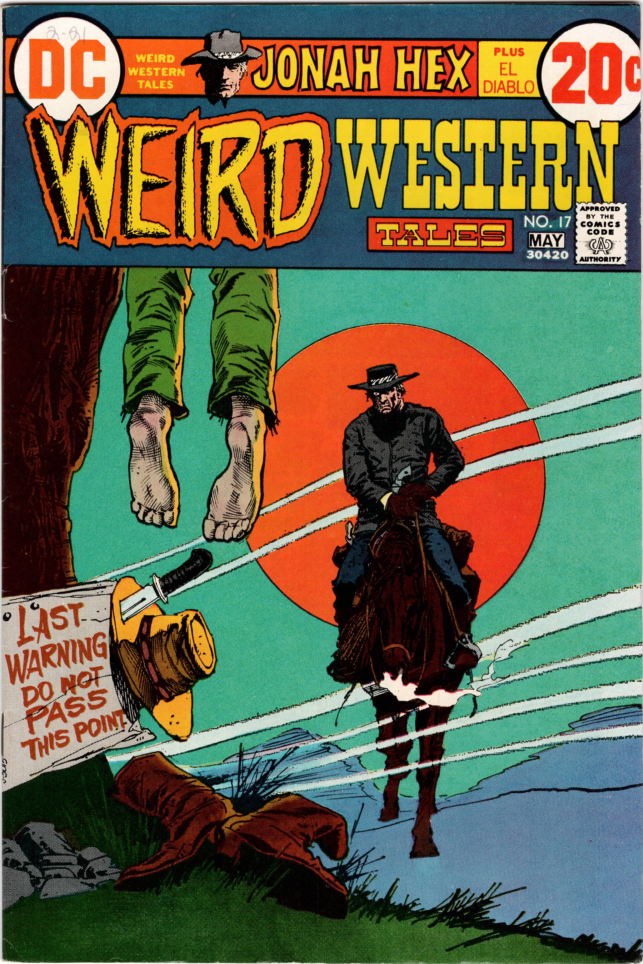 Weird Western Tales #17