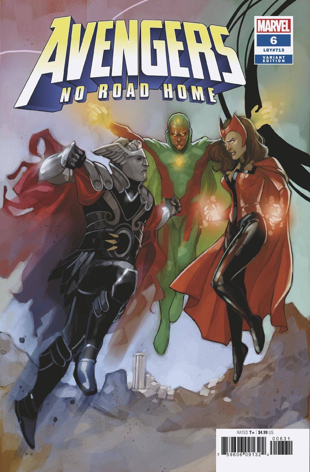Avengers No Road Home #6 (Of 10) Noto Connecting Variant