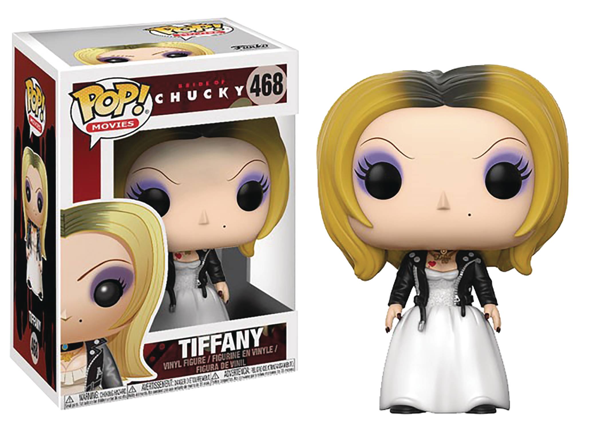 Pop Horror Bride of Chucky Tiffany Vinyl Figure