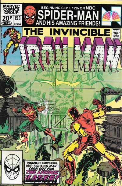 Iron Man #153 [British]-Fine (5.5 – 7)