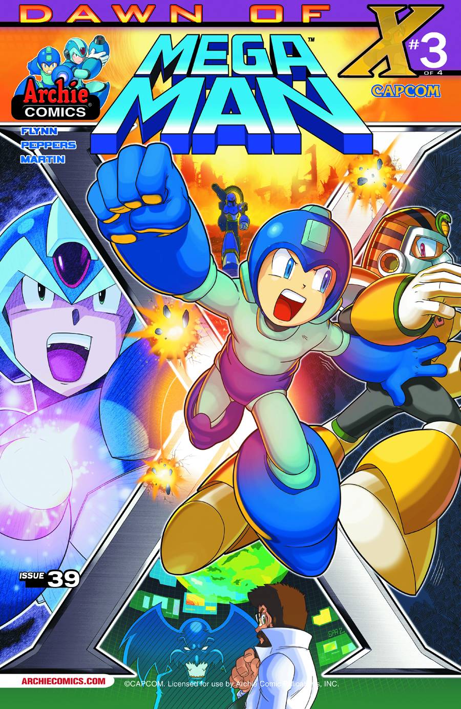 Mega Man #39 Regular Cover