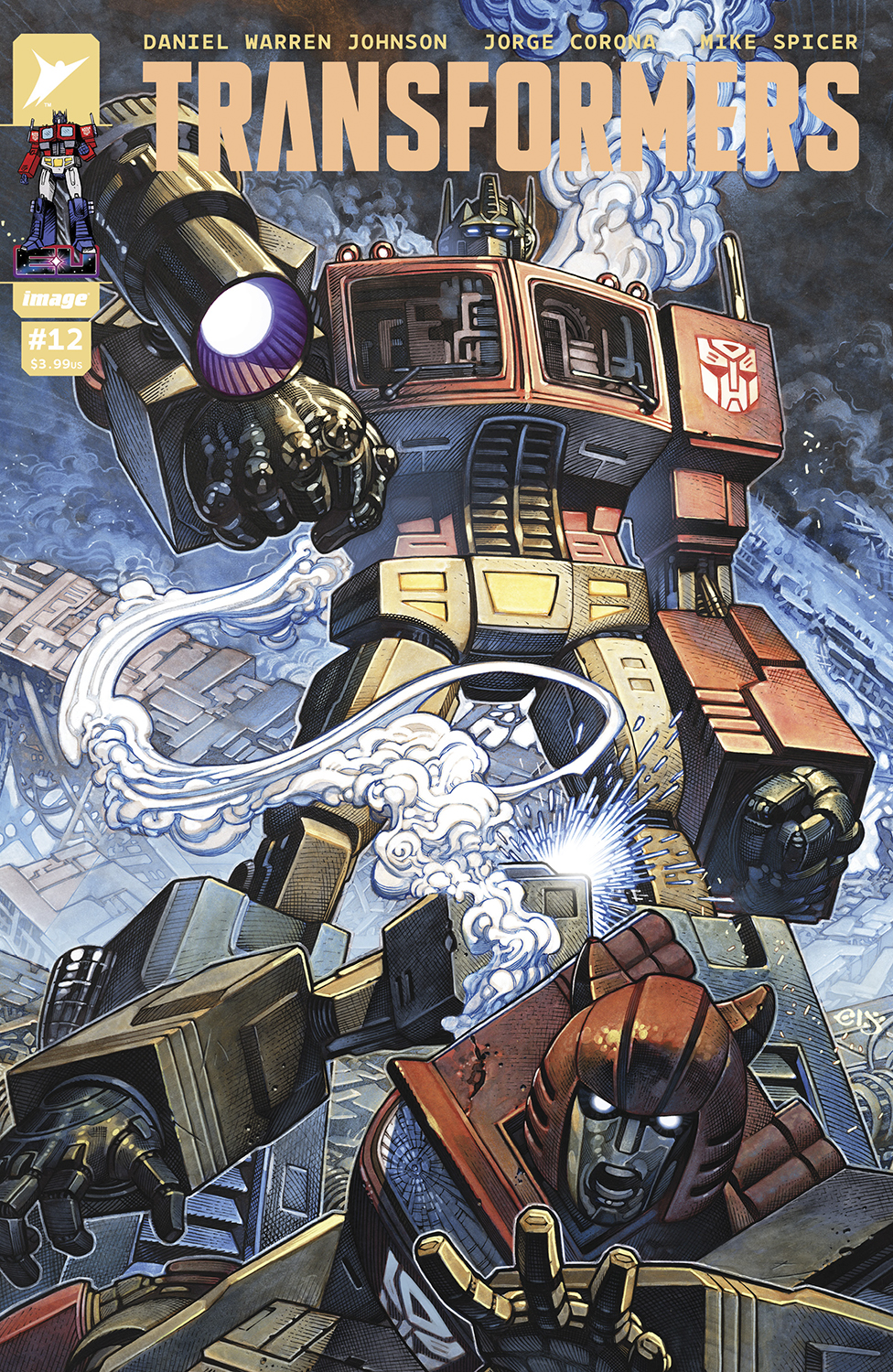 Transformers #12 Cover D 1 for 25 Incentive Chris Stevens Variant