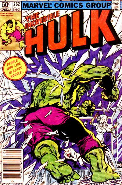 The Incredible Hulk #262 [Newsstand]-Very Fine (7.5 – 9)