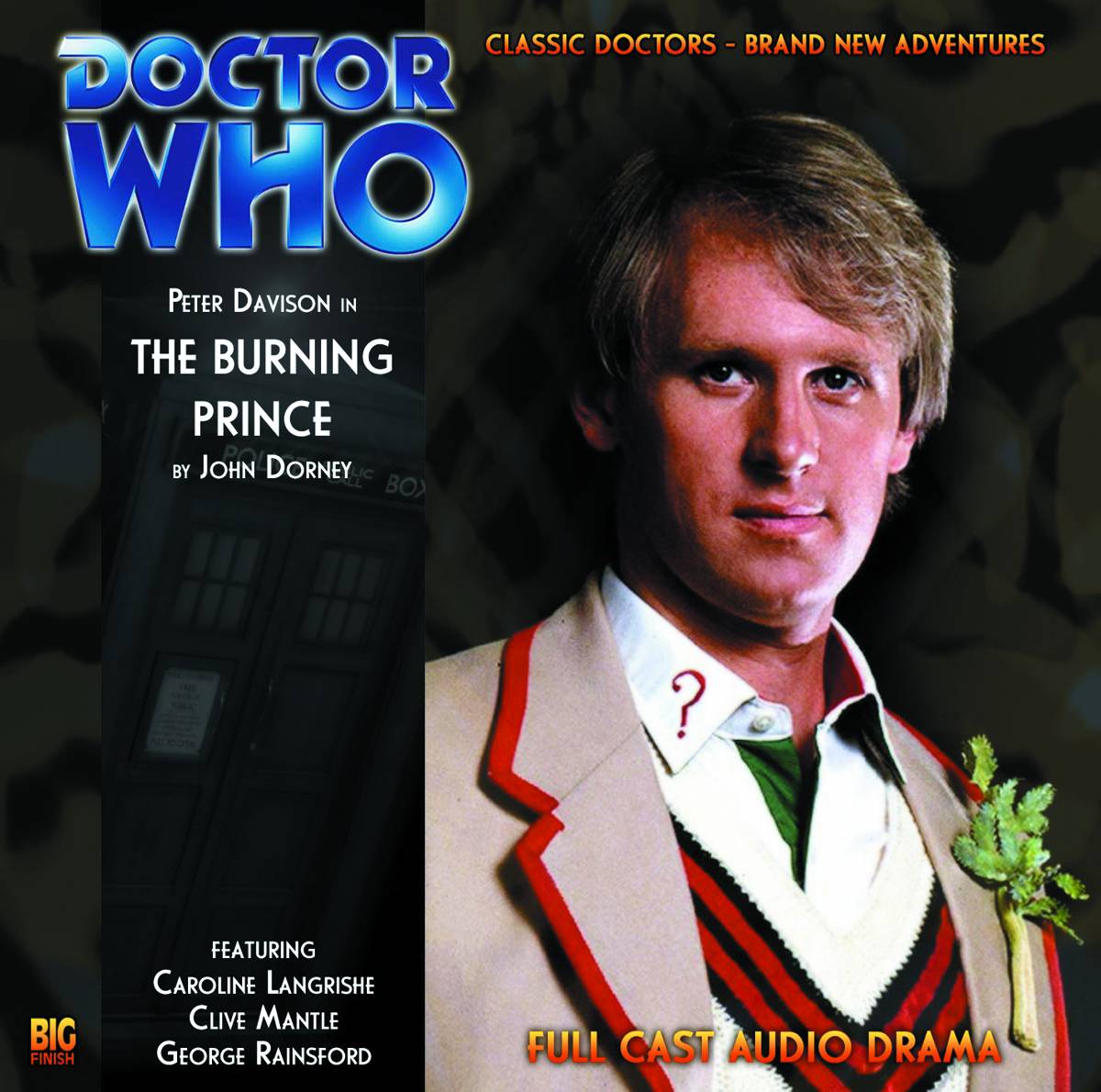 Doctor Who Burning Prince Audio Cd