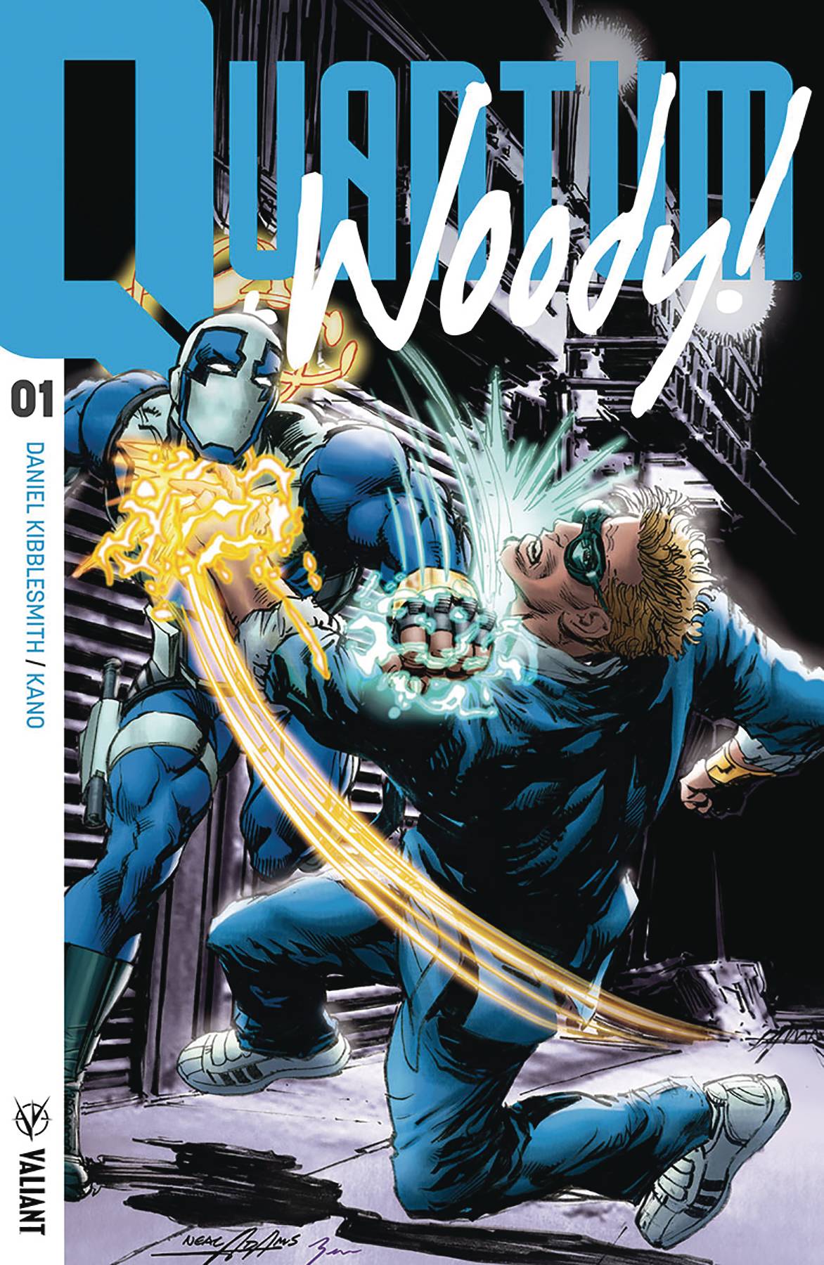 Quantum & Woody #1 Cover D 1 for 50 Incentive Icon Adams (2017)