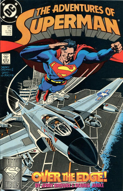 Adventures of Superman #447 [Direct]-Very Fine (7.5 – 9)