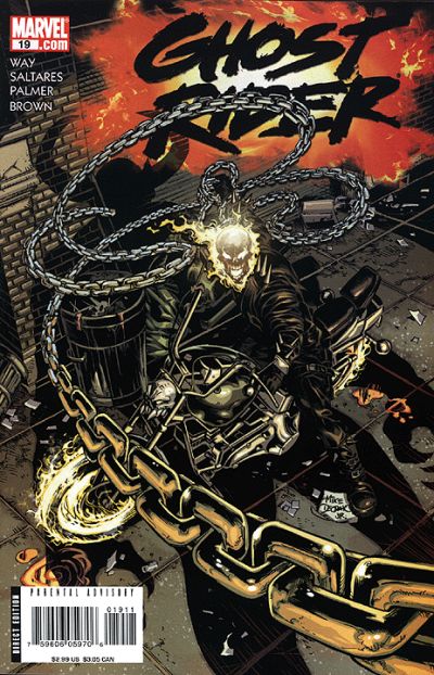 Ghost Rider #19 [Direct Edition]-Near Mint (9.2 - 9.8)