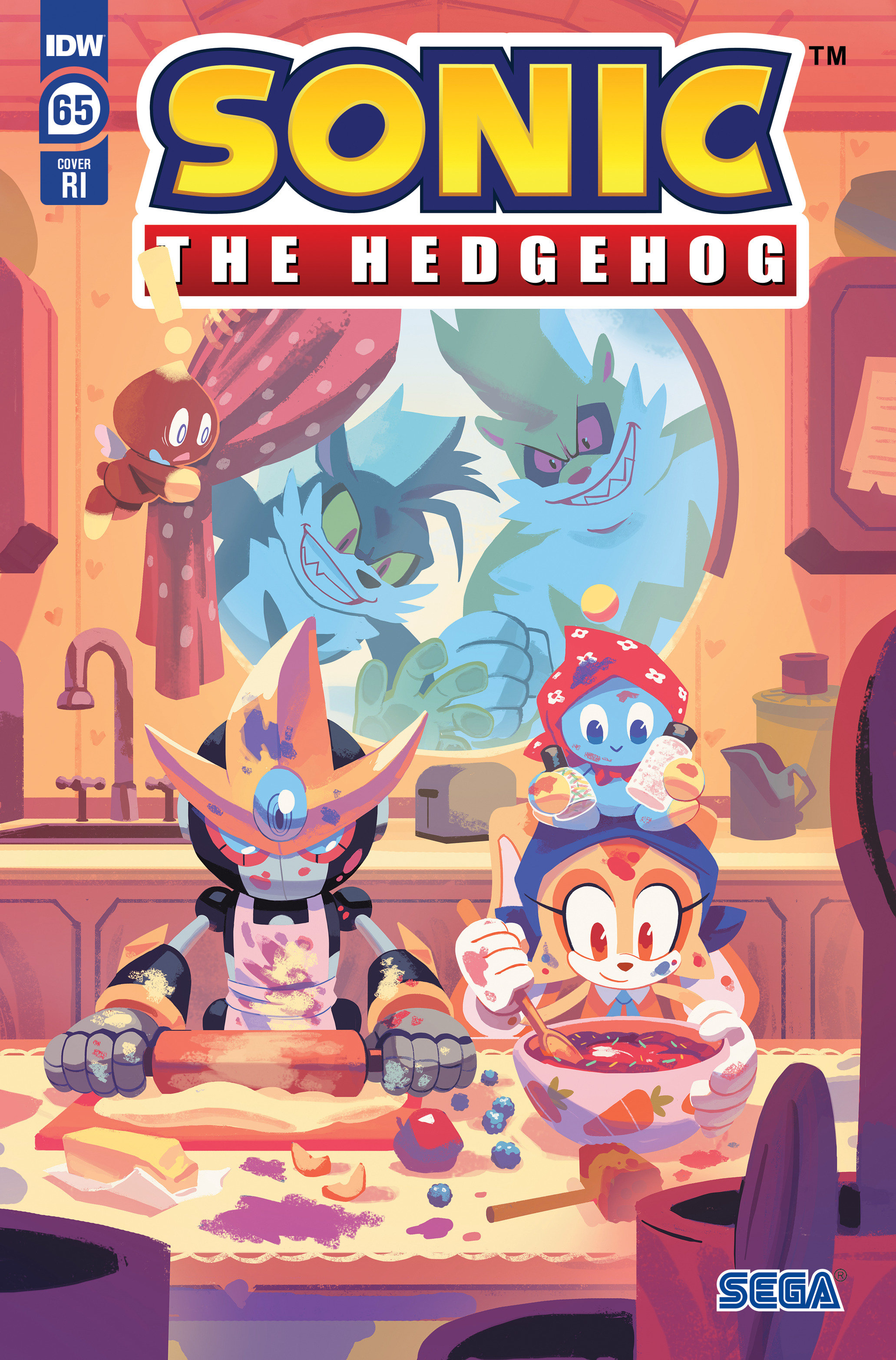 Sonic the Hedgehog #65 Fourdraine 1 for 10 Incentive
