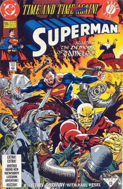 Superman #55 [Direct]-Very Good (3.5 – 5) 1987