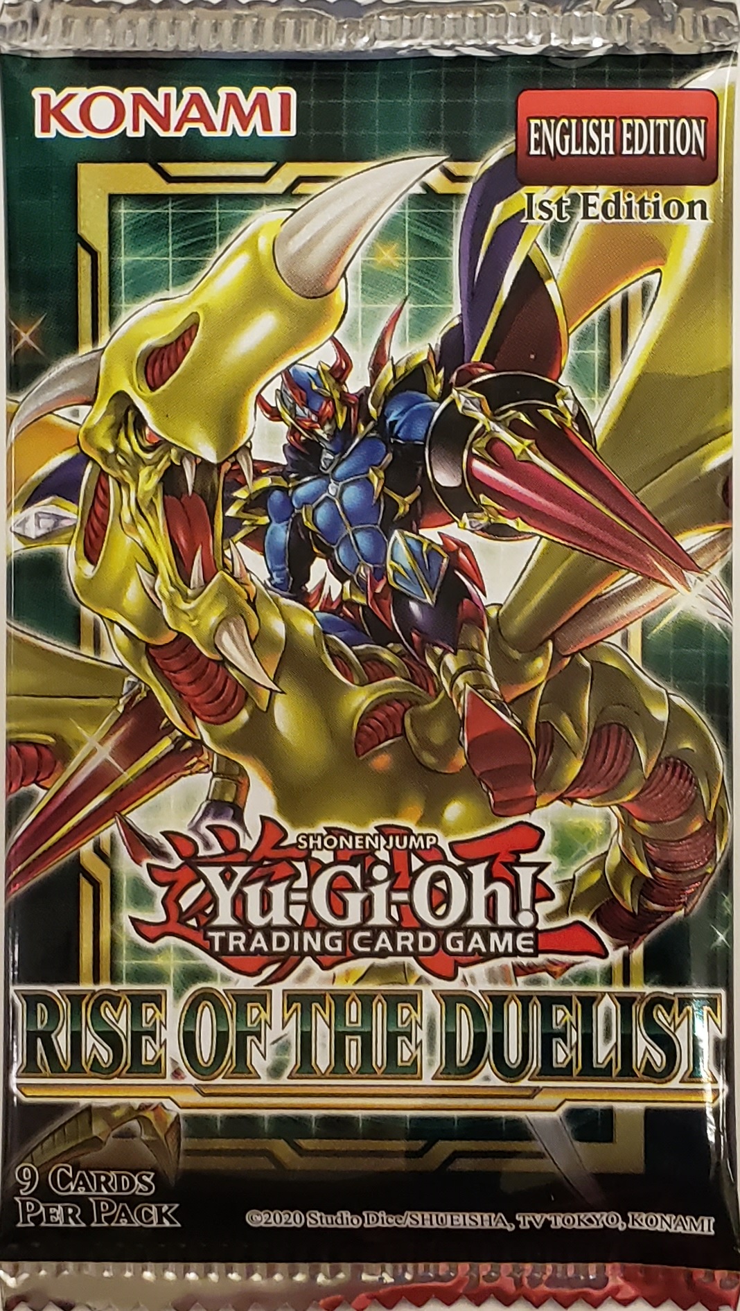 YuGiOh RISE OF THE DUELIST BOOSTER PACK 