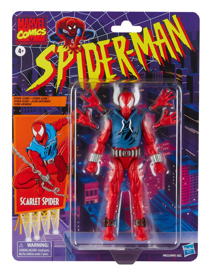 Spider-Man Marvel Legends Comic 6-inch Scarlet Spider Action Figure