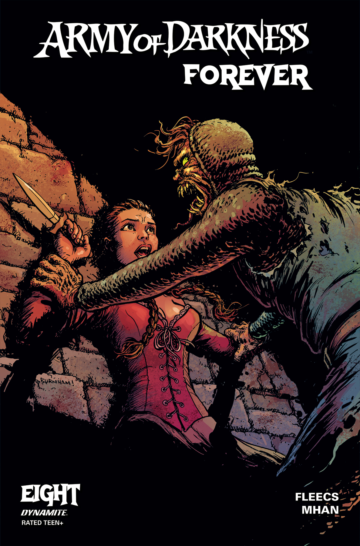 Army of Darkness Forever #8 Cover D Burnham