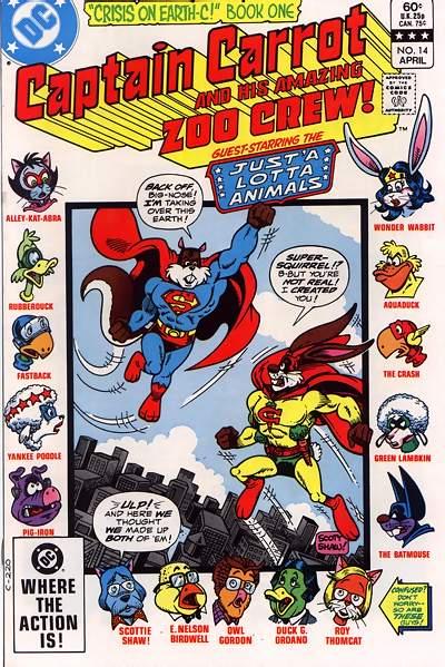 Captain Carrot And His Amazing Zoo Crew! #14 [Direct]-Near Mint (9.2 - 9.8)