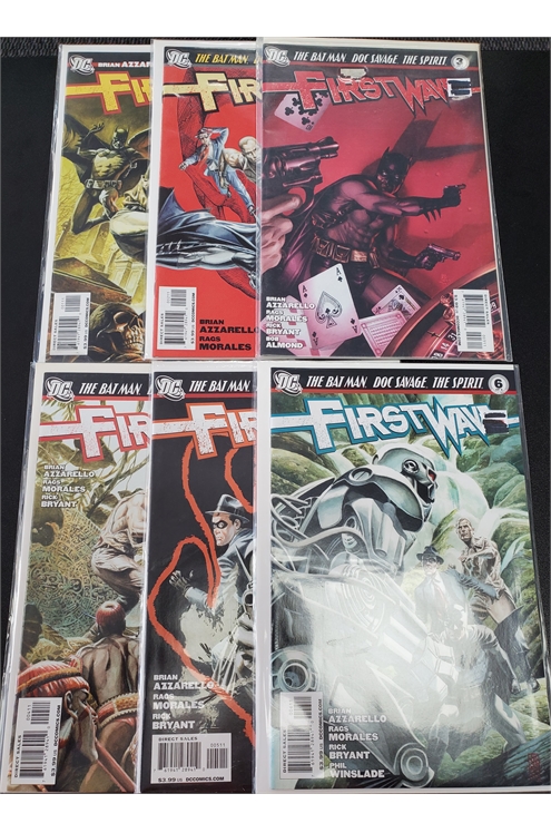 First Wave #1-6 (DC 2010) Set