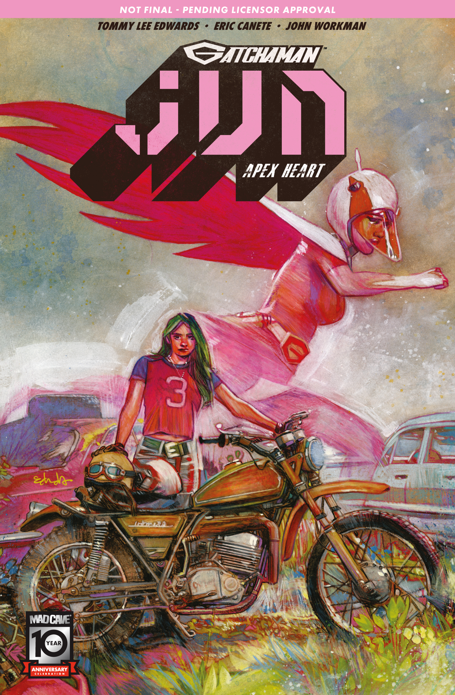 Gatchaman Jun Apex Heart #1 (One Shot) Cover A Tommy Lee Edwards