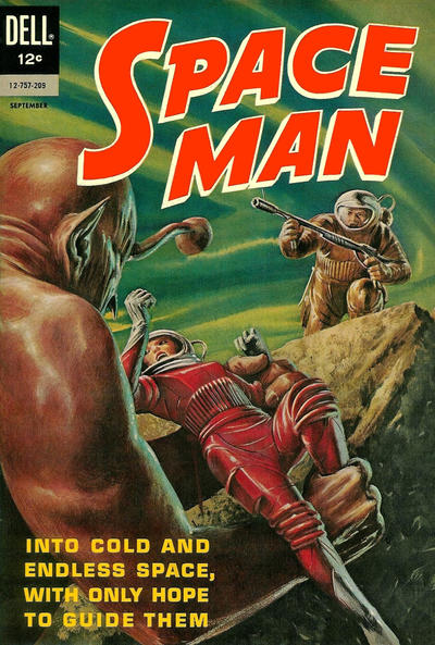 Space Man #3 - G-, Date Written And Printed On Cover