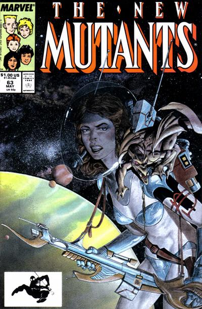 The New Mutants #63 [Direct]-Very Good (3.5 – 5)