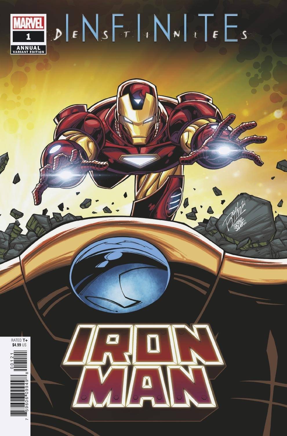 Iron Man Annual #1 Ron Lim Connecting Variant Infinite Destinies