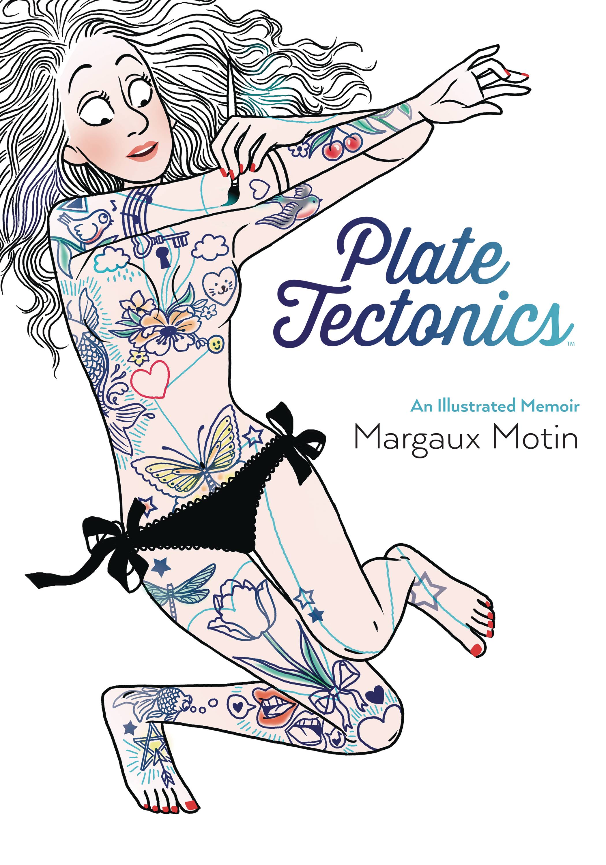 Plate Tectonics Illustrated Memoir Original Graphic Novel Hardcover