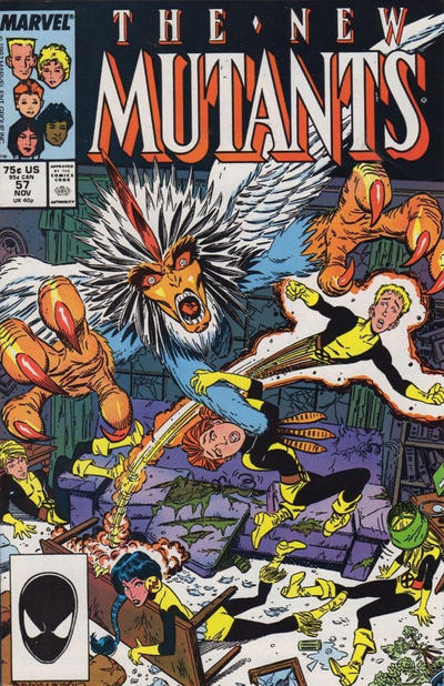 The New Mutants #57 [Direct]-Fine (5.5 – 7)
