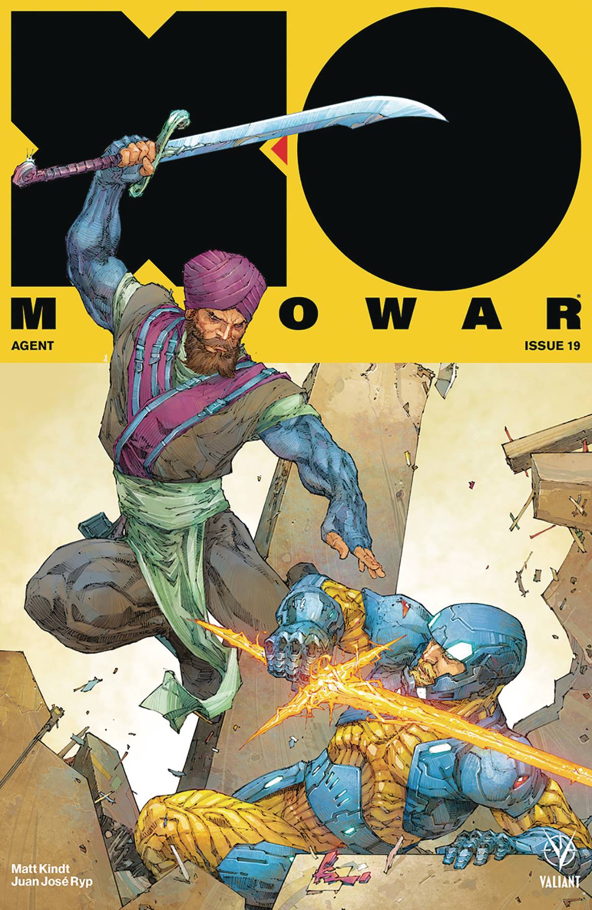 X-O Manowar #19 (New Arc) Cover A Rocafort (2017)
