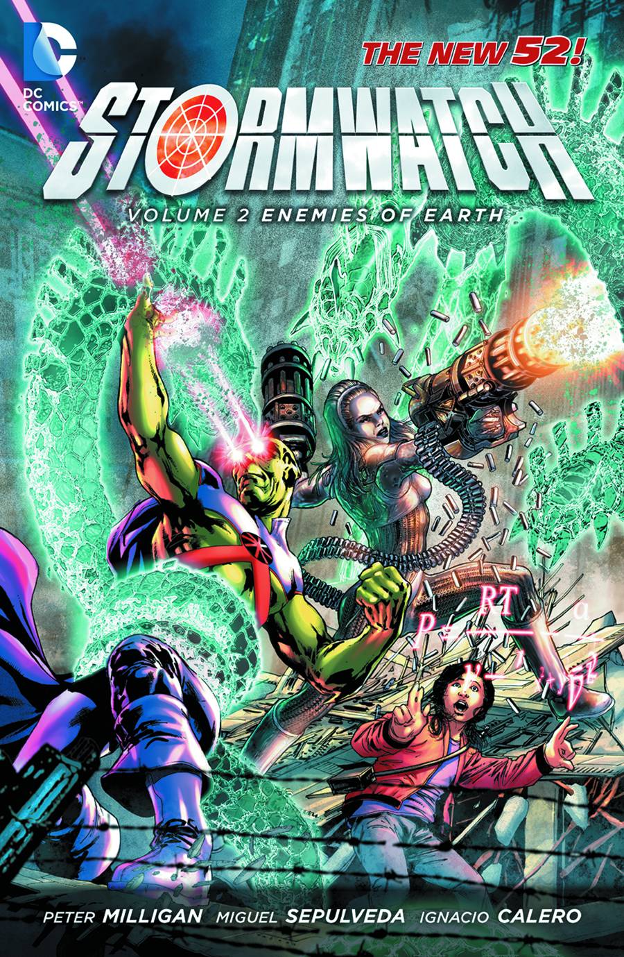 Stormwatch Graphic Novel Volume 2 Enemies of the Earth (New 52)