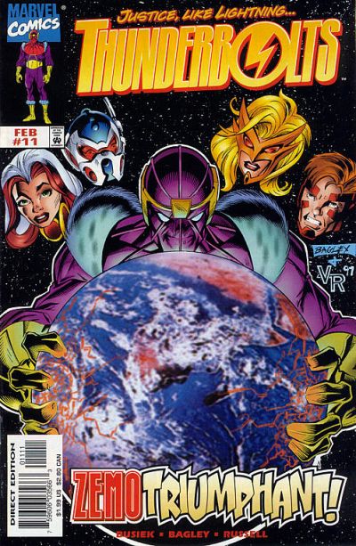 Thunderbolts #11-Near Mint (9.2 - 9.8)