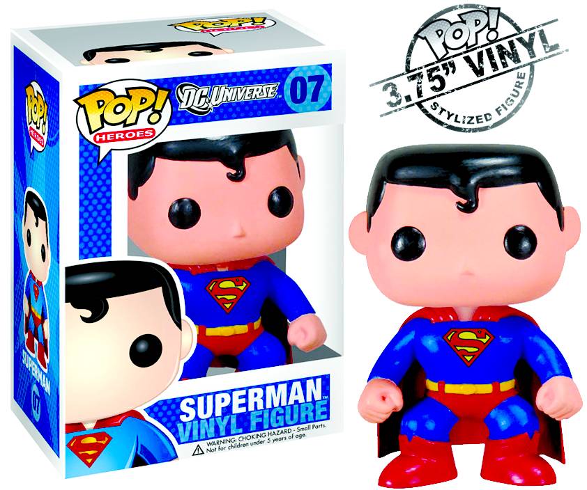 Pop Heroes Superman Vinyl Figure