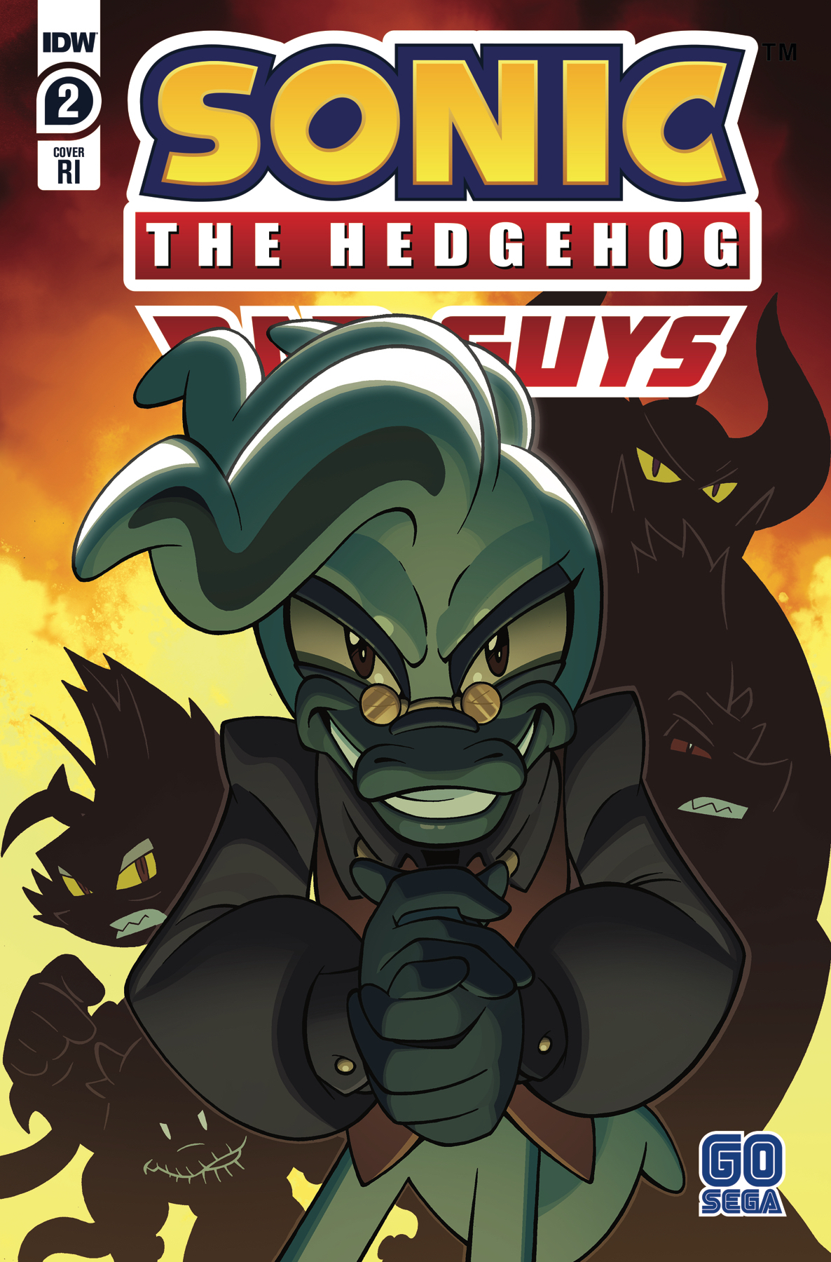 Sonic the Hedgehog Bad Guys #2 1 for 10 Incentive Lawrence (Of 4)
