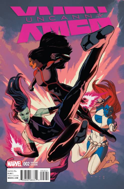 Uncanny X-Men #2 1 for 25 Anka Variant (2016)