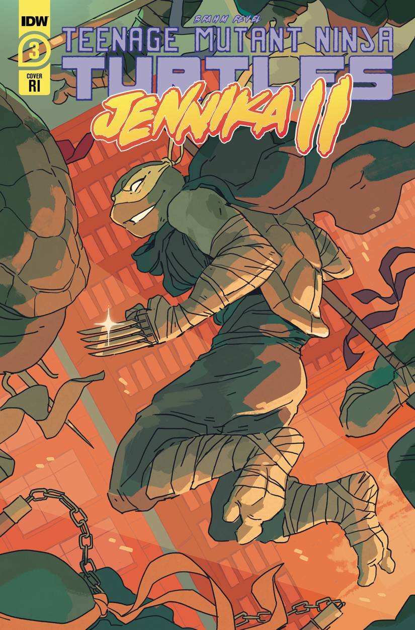 Teenage Mutant Ninja Turtles Jennika II #3 10 Copy Hannah Templer Incentive Cover (Of 6)