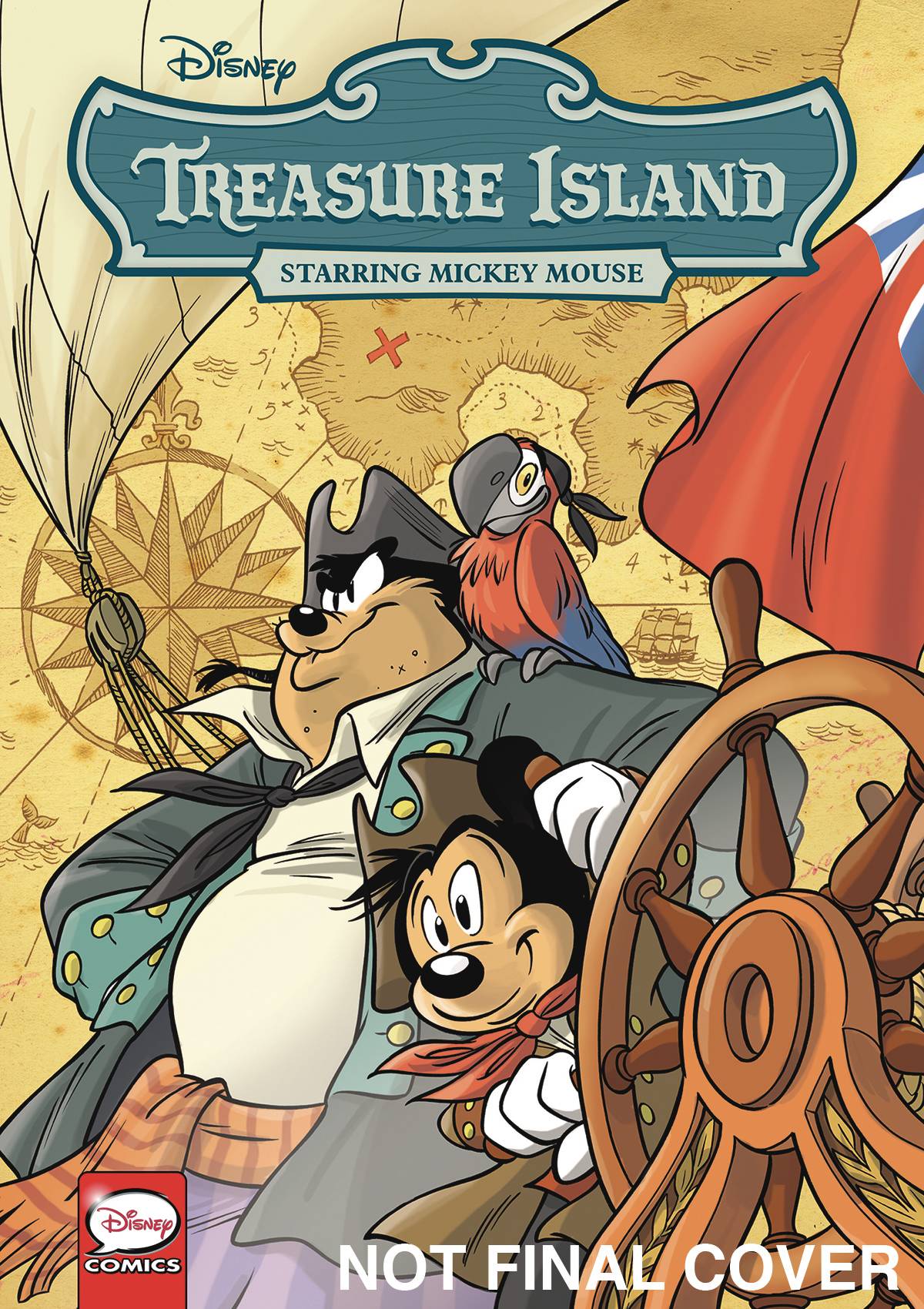 Disney Treasure Island Starring Mickey Mouse Graphic Novel
