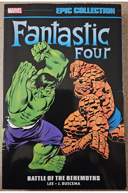 Fantastic Four Epic Battle of The Behemoths Graphic Novel (Marvel 2021) Used - Very Good