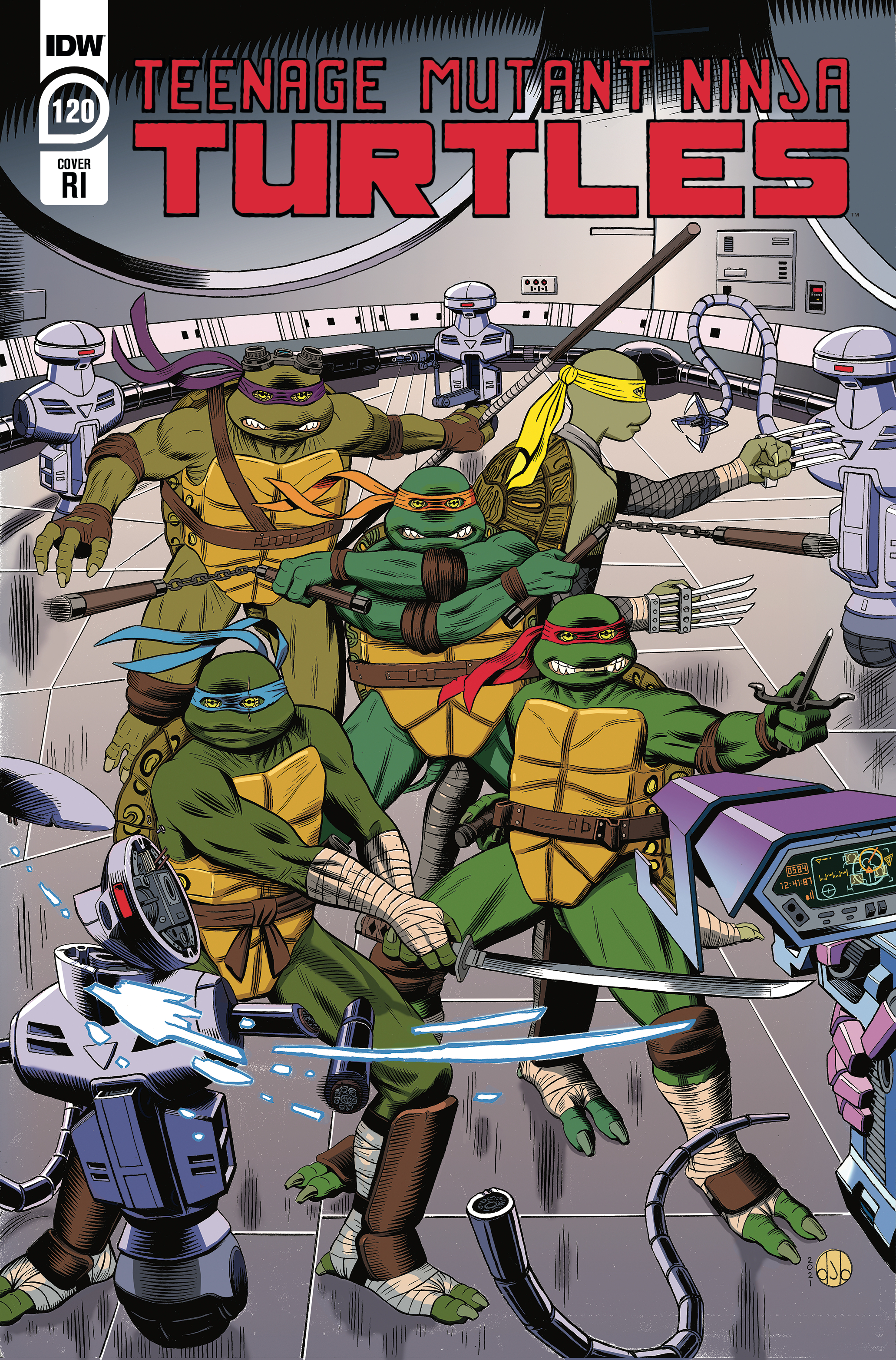 Teenage Mutant Ninja Turtles Ongoing #120 Cover C 1 for 10 Incentive Bryant (2011)