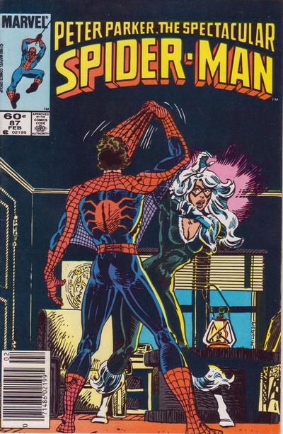 The Spectacular Spider-Man #87 [Newsstand](1976)-Fine (5.5 – 7)