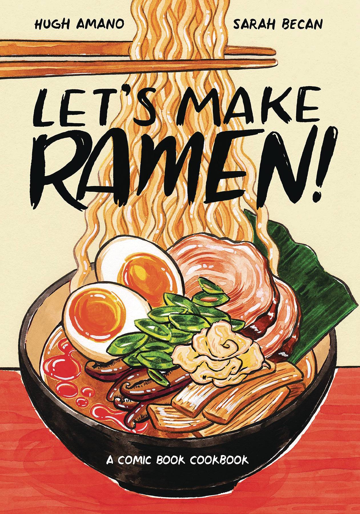 Lets Make Ramen Comic Book Cookbook