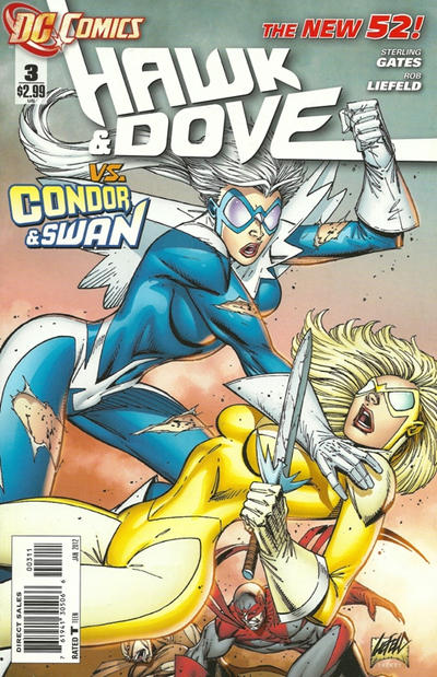 Hawk & Dove #3-Very Fine (7.5 – 9)