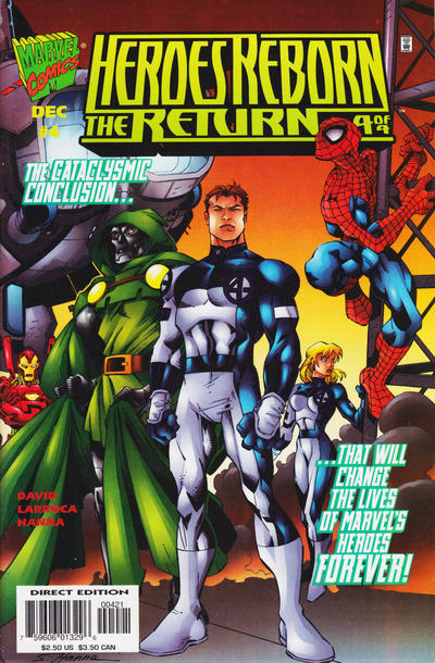 Heroes Reborn: The Return #4 [Variant Cover]-Very Fine