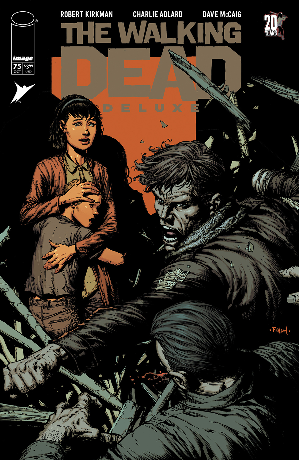 Walking Dead Deluxe #75 Cover A Finch & Mccaig (Mature)