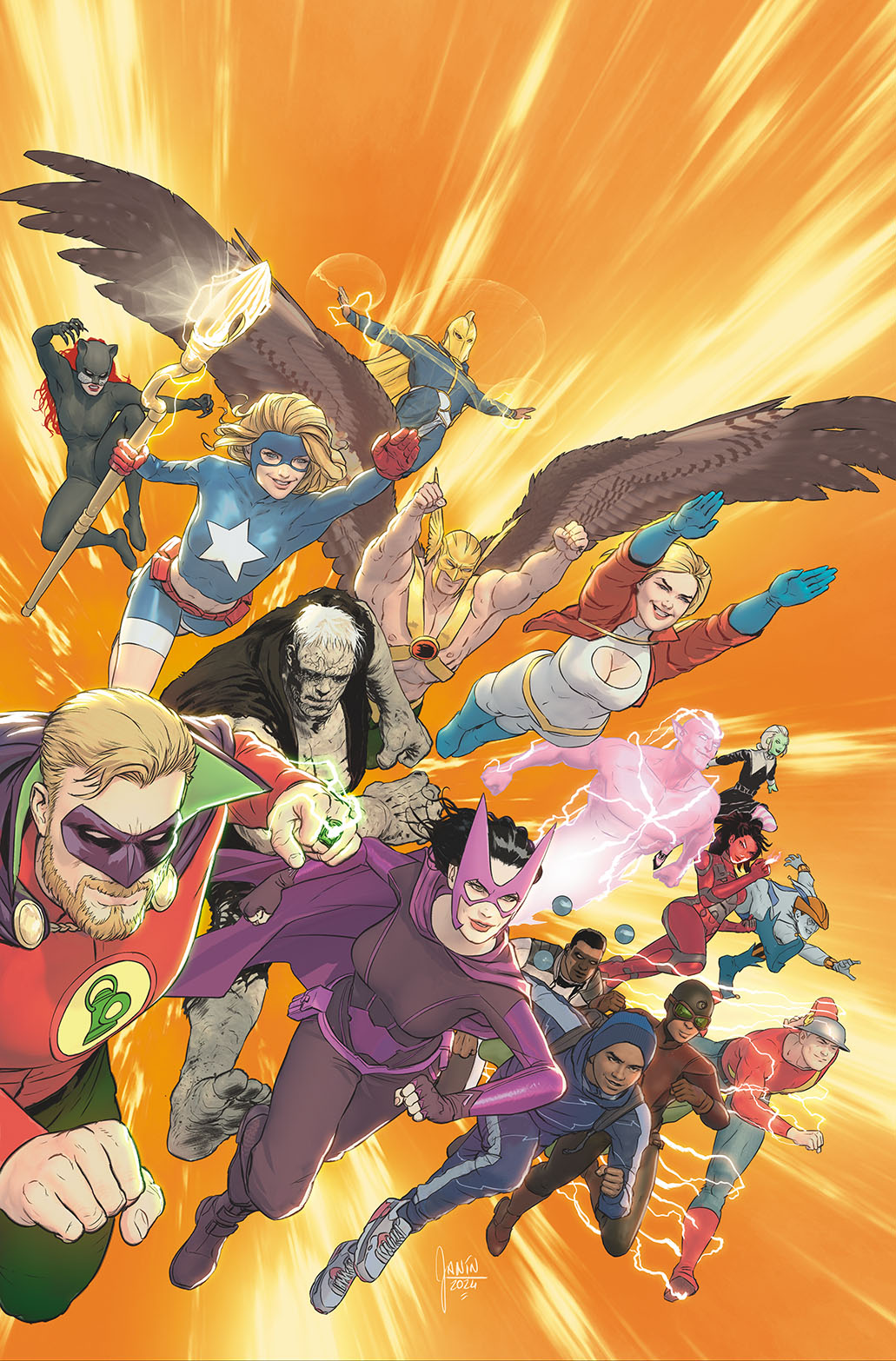 Justice Society of America #12 (Of 12) Cover A Mikel Janin