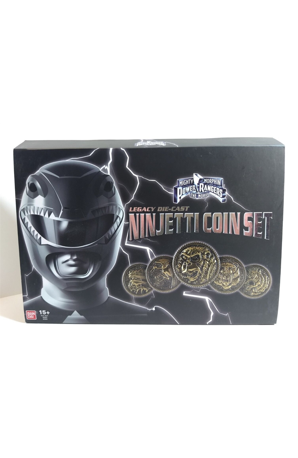 Mighty Morphin Power Rangers The Movie Legacy Die-Cast Ninjetti Coin Set