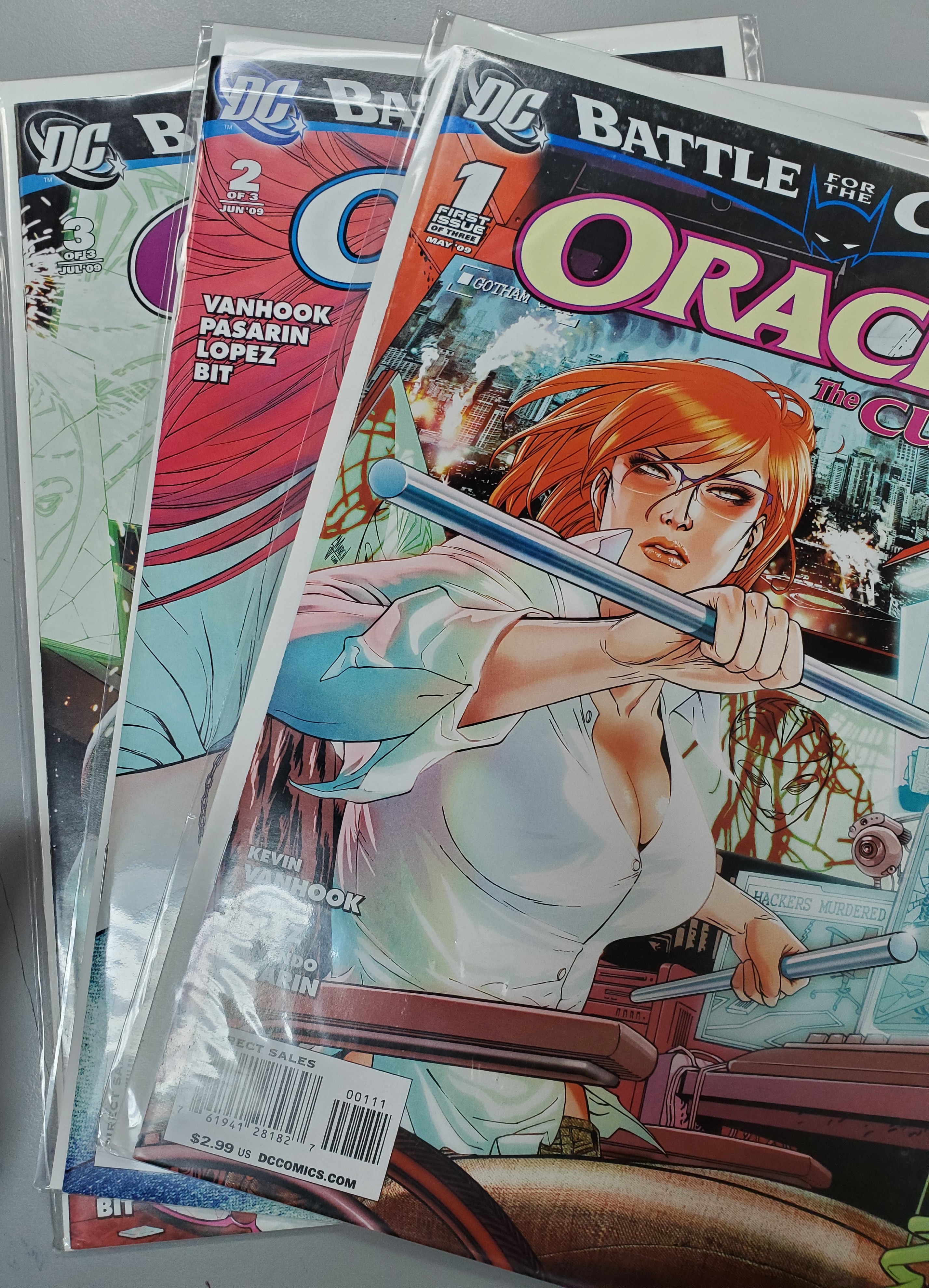 Oracle The Cure #1-3 (DC 2009) Set