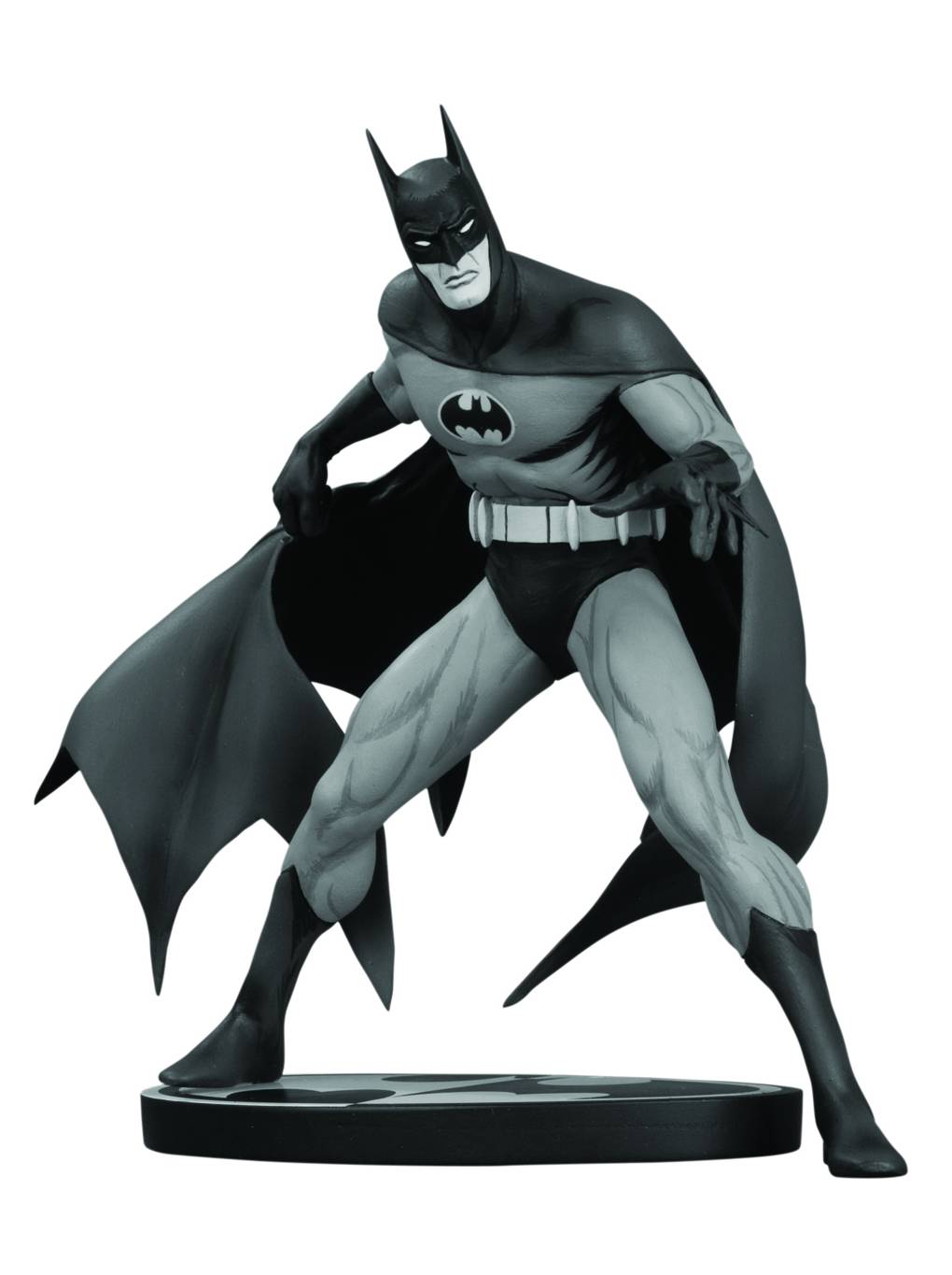 Batman Black & White Statue Jim Aparo
