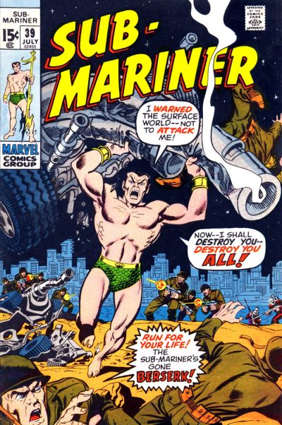 Sub-Mariner #39-Good