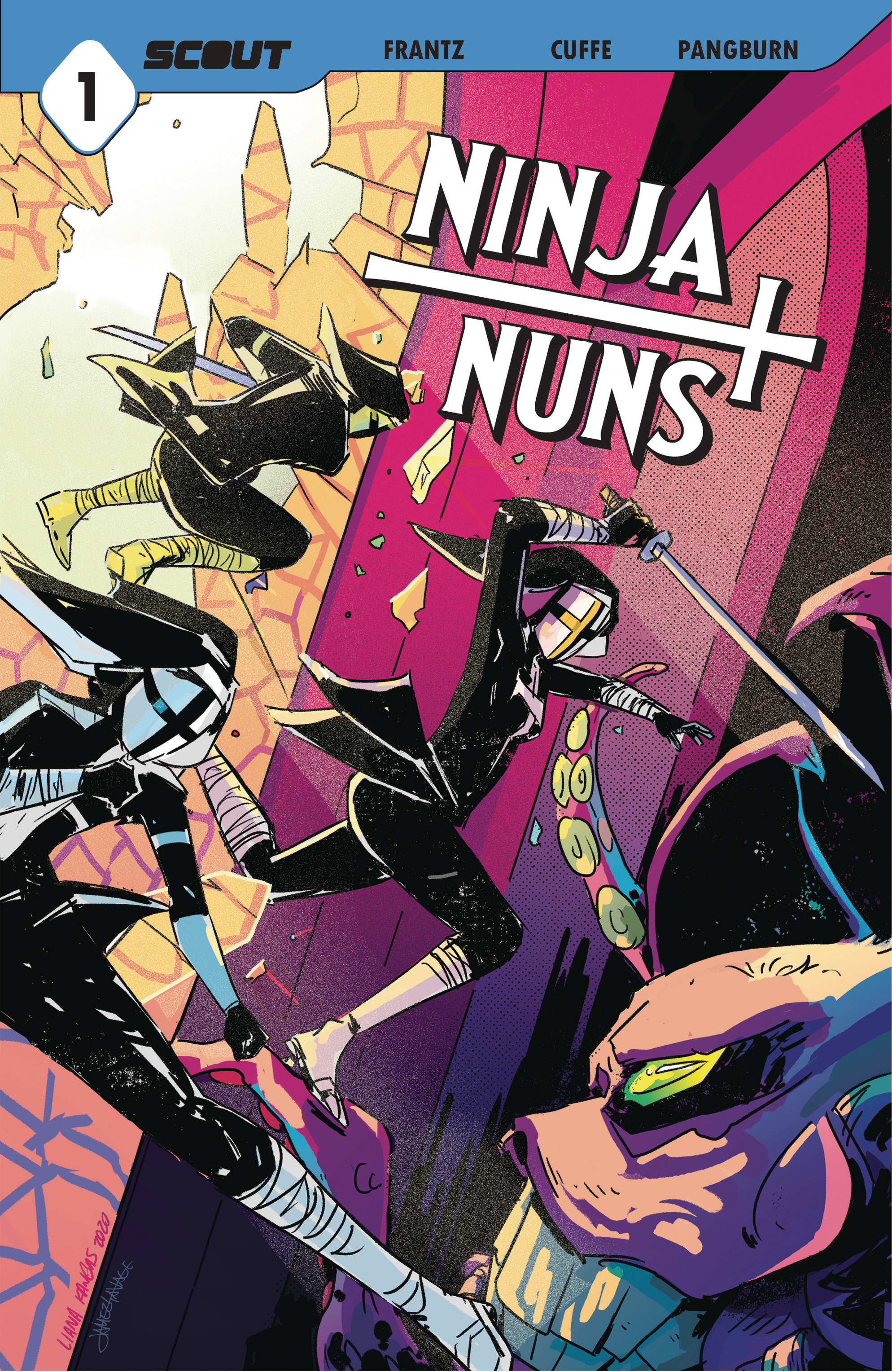 Ninja Nuns Bad Habits Die Hard One Shot #1 1 for 10 Unlocked Cover B