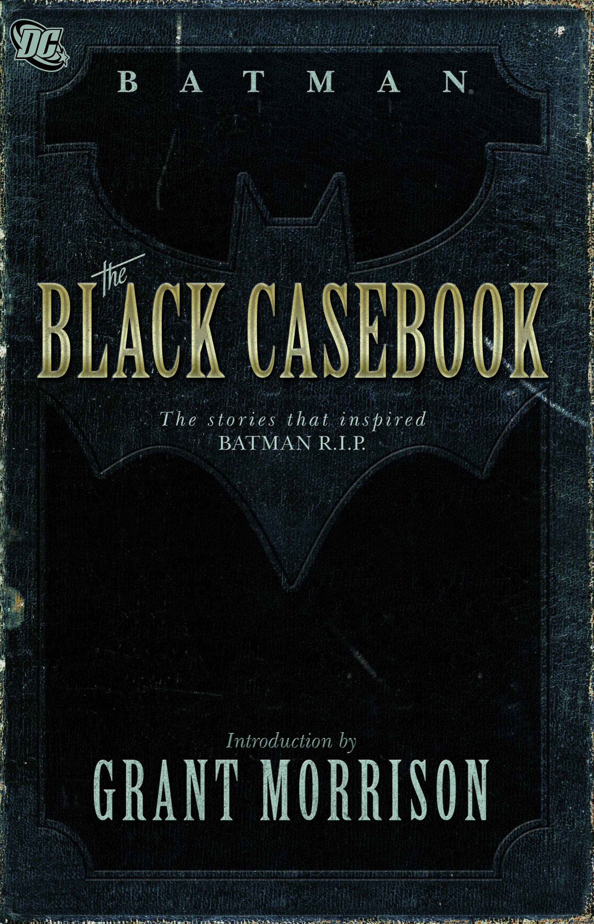 Batman the Black Casebook Graphic Novel