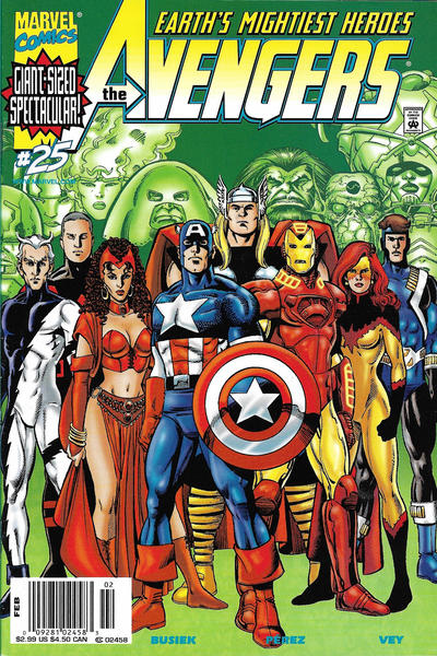 Avengers #25 [Newsstand](1998)-Very Fine (7.5 – 9)