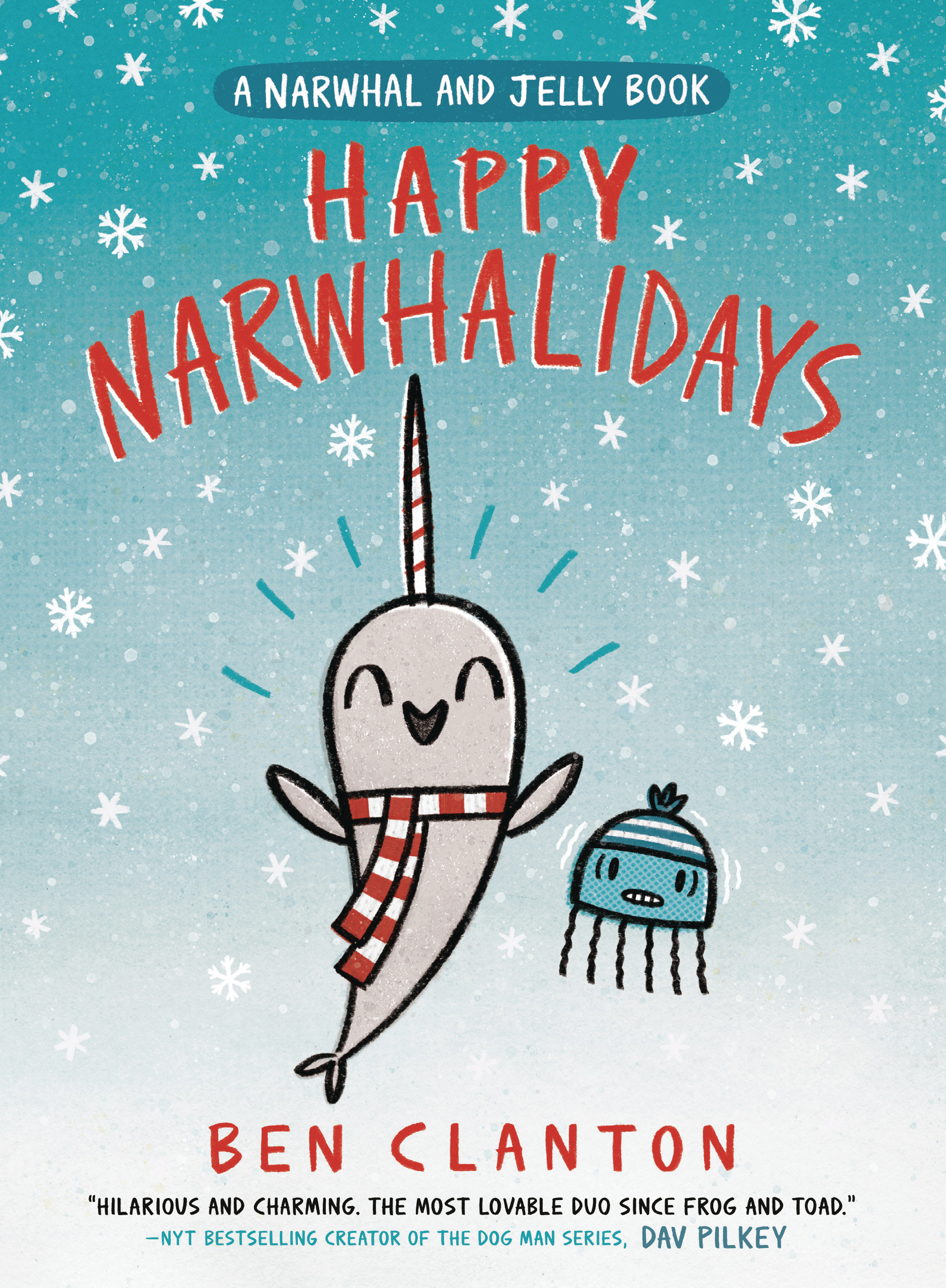 Narwhal & Jelly Hardcover Graphic Novel Volume 5 Happy Narwhalidays
