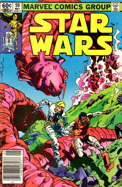 Star Wars #59 [Newsstand](1977)-Fine (5.5 – 7)