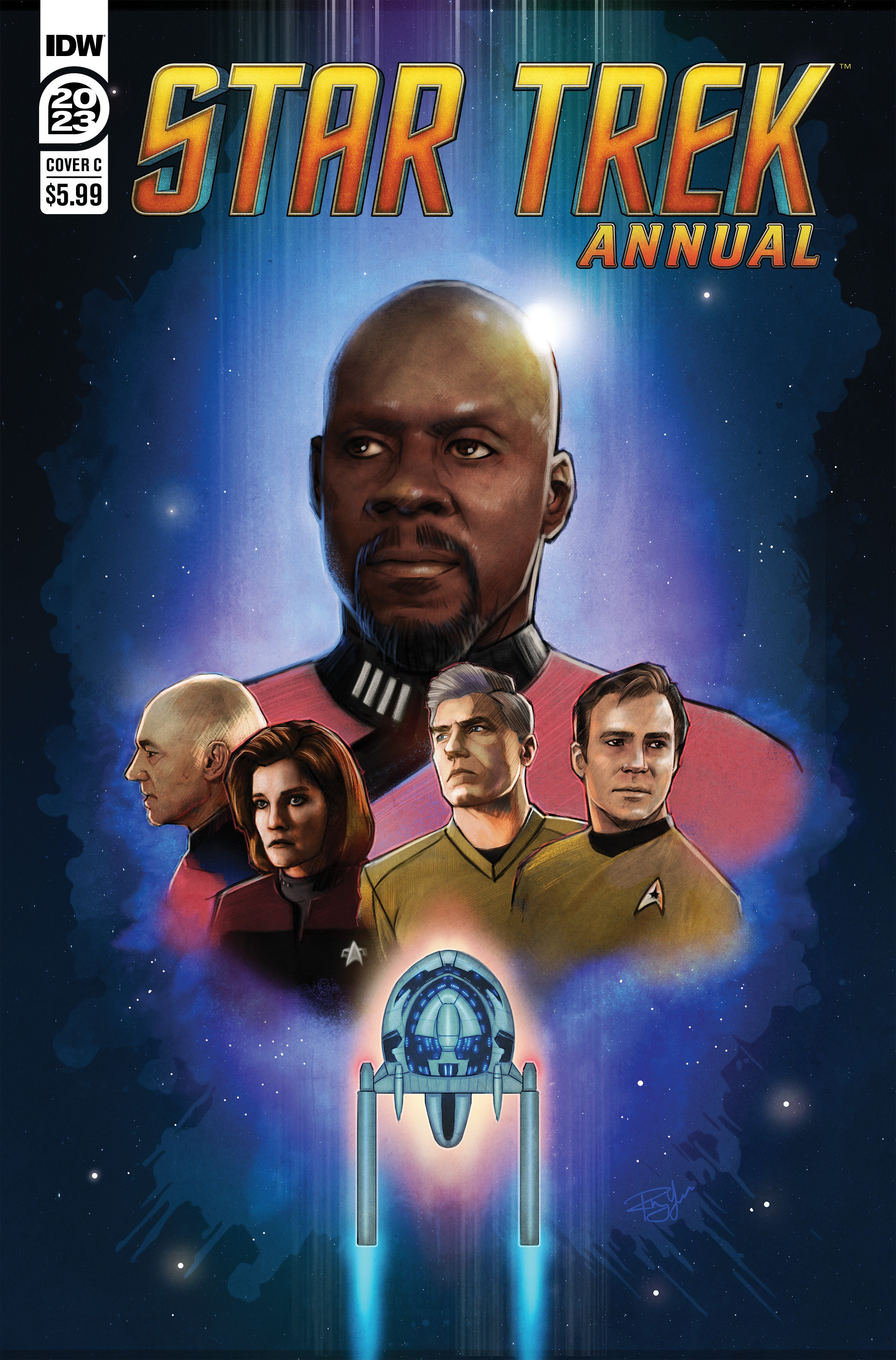 Star Trek Annual Cover C Yorke (2023)